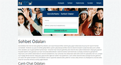 Desktop Screenshot of gencsohbetci.net
