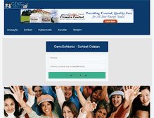 Tablet Screenshot of gencsohbetci.net